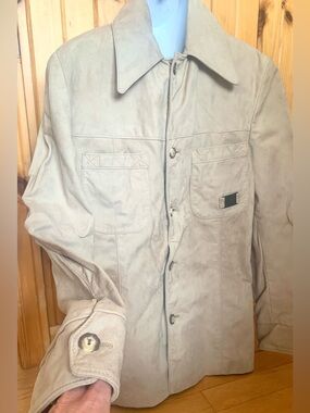 Pierre Balmain  Unisex Coat Jacket PARIS Beige